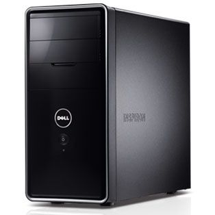 DELL Inspiron 570 AMD Athlon II X2 240 4 GB DDR3-SDRAM 500 GB Windows 7 Home Premium Midi Tower PC Black
