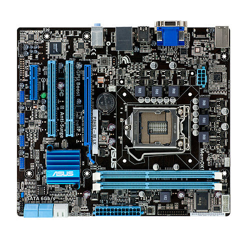 ASUS P8H67-M LX Rev.3.0 LGA 1155 (Socket H2) micro ATX