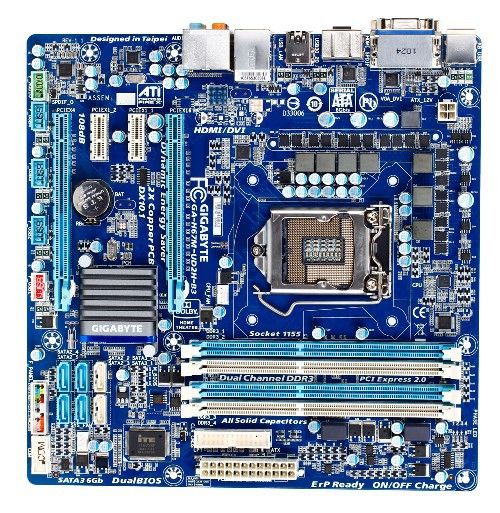 GIGABYTE GA-H67M-UD2H-B3 motherboard LGA 1155 (Socket H2) micro ATX