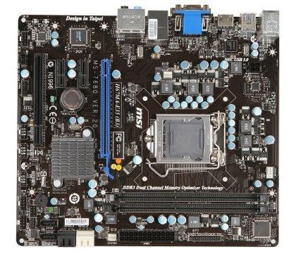 MSI H67MA-E35 (B3) LGA 1155 (Socket H2) micro ATX
