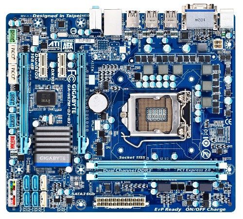 GIGABYTE GA-H67M-D2-B3 motherboard LGA 1155 (Socket H2) micro ATX