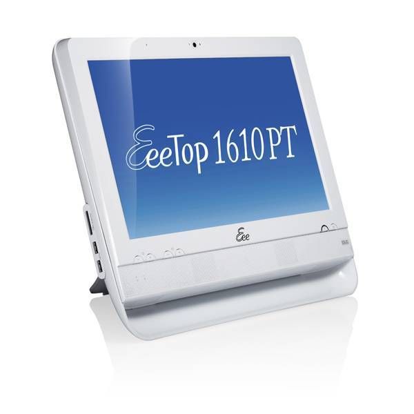 ASUS EeeTop PC ET1610PT-B0287 Intel Atom® 39.6 cm (15.6") Touchscreen 2 GB DDR2-SDRAM 250 GB Intel® GMA 3150 Windows 7 Home Premium White