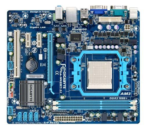 GIGABYTE GA-M68MT-S2 (rev. 1.3) NVIDIA nForce 630a Socket AM3 micro ATX