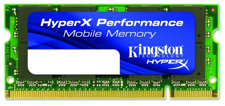 HyperX 4GB DDR3 1600MHz Kit memory module 2 x 2 GB 204-pin SO-DIMM