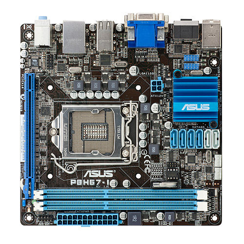 ASUS P8H67-I R3.0 LGA 1155 (Socket H2) mini ITX