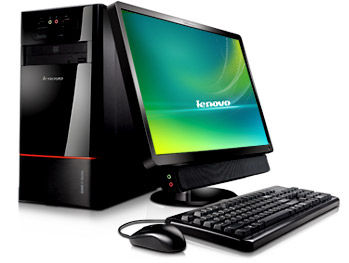 Lenovo IdeaCentre H220 Intel® Celeron® E3300 1 GB DDR3-SDRAM 250 GB Intel® GMA 3100 Windows 7 Starter Tower PC Black