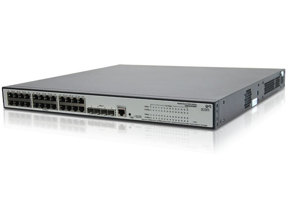HP V 1910-24G-PoE (170W) Managed L3 Gigabit Ethernet (10/100/1000) Power over Ethernet (PoE) 1U Black