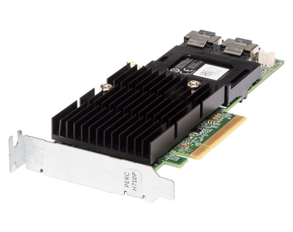 7GCGT - Dell PERC H710 8-Ports SAS 6Gb/s PCI Express 2.0 x8 1Gb Non-Volatile (NV) Cache Mini Mono RAID Controller Card PowerEdge R820/T620