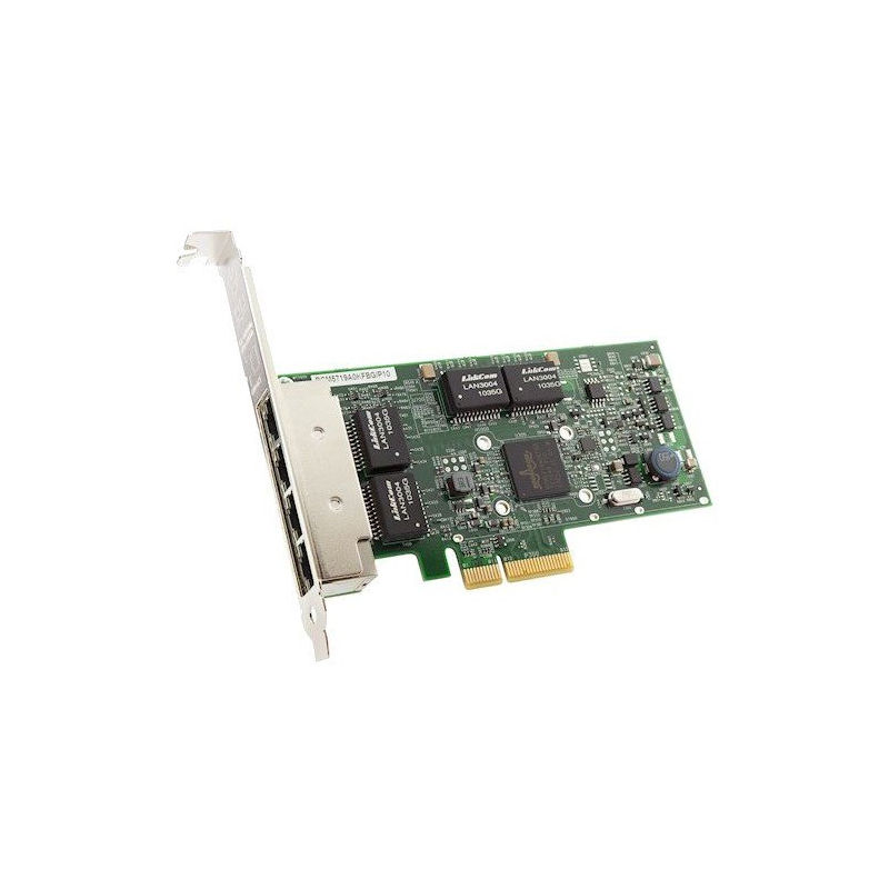 7ZT7A00484, Lenovo ThinkSystem Broadcom NetXtreme PCIe Ethernet Adapter, 4x1GbE RJ45/PCIe 3.0 x8/Low profile