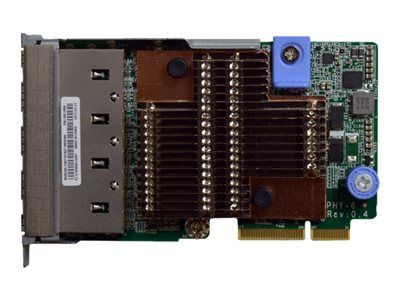 7ZT7A00549 - Lenovo 4-Port 10Gb/s RJ-45 GbE Network Adapter