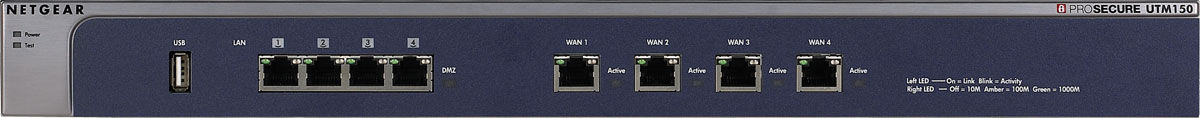 NETGEAR UTM150 + 1Y Lic. hardware firewall 0.9 Gbit/s