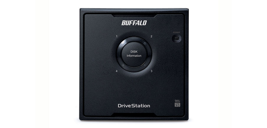 Buffalo DriveStation Quad USB 3.0 Storage server 0 GB 12 TB HDD Black
