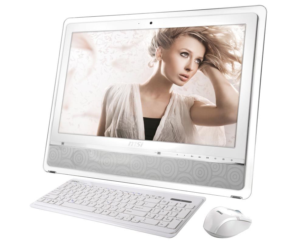 MSI AE2420-022ES All-in-One PC/workstation Intel® Core™ i5 i5-650 59.9 cm (23.6") 1920 x 1080 pixels Touchscreen 4 GB DDR3-SDRAM 1 TB AMD Radeon HD 5730 Windows 7 Home Premium White