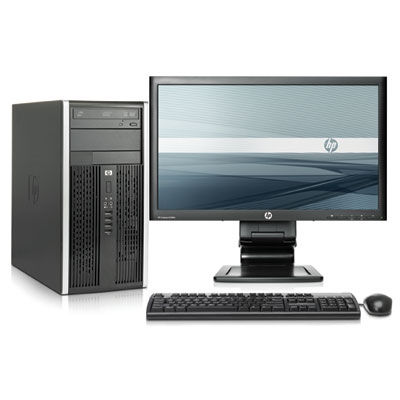 HP Compaq Pro 6005 Pro MT + LA2306x AMD Athlon II X2 B24 2 GB DDR3-SDRAM 320 GB AMD Radeon HD 4200 Windows 7 Professional Micro Tower PC Black
