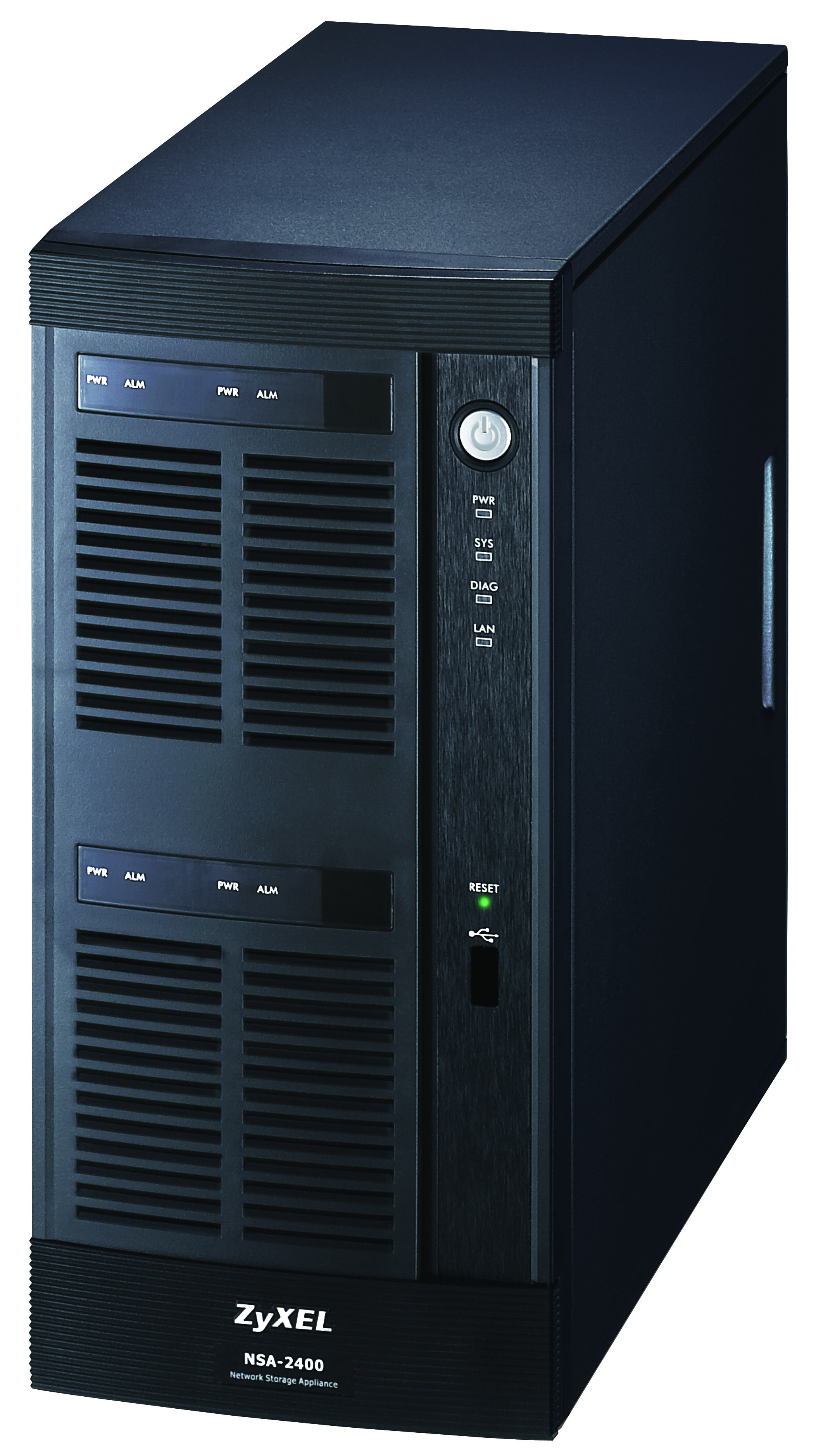 Zyxel NSA-2400 Network Storage Appliance 0.125 GB 2 TB