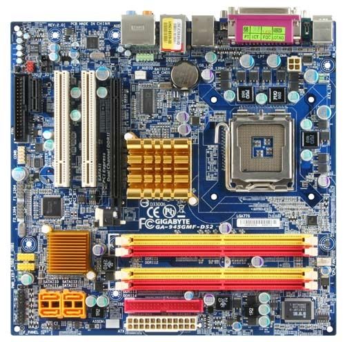 GIGABYTE GA-945GMF-DS2 motherboard LGA 775 (Socket T) micro ATX
