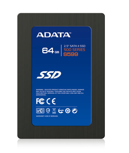 ADATA S599 64 GB 2.5" Serial ATA II
