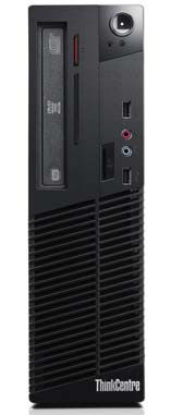 Lenovo ThinkCentre 70e Intel® Pentium® E5500 2 GB DDR3-SDRAM 320 GB Intel® GMA 3150 Windows 7 Professional SFF PC Black