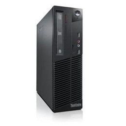 Lenovo ThinkCentre M70e Intel® Core™2 Duo E7500 2 GB DDR3-SDRAM 250 GB Intel® GMA 4500 Windows 7 Professional SFF PC Black