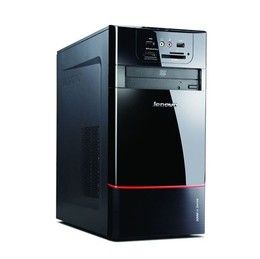 Lenovo Essential H215 AMD Athlon II X2 240 4 GB DDR3-SDRAM 1 TB AMD Radeon 3000 Windows 7 Home Premium Tower PC Black