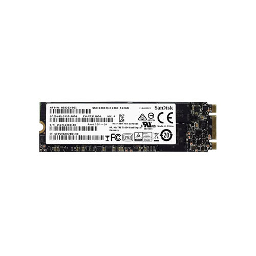 803222-001 - HP 512GB M.2 2280 TLC 6Gb/s SATA Solid State Drive