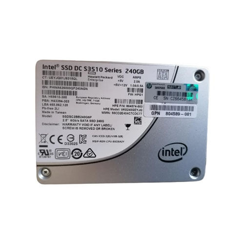 804589-001 - HP 240GB Enterprise 2.5 inch 6Gb/s SATA SSD