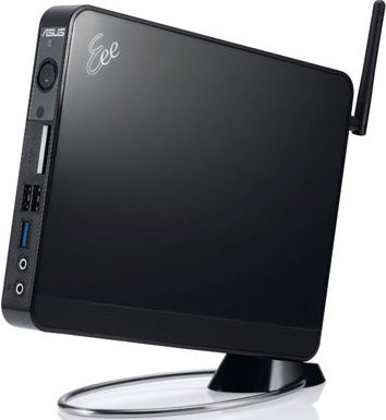 ASUS EeeBox PC EB1012P Intel Atom® D510 2 GB DDR2-SDRAM 320 GB NVIDIA® ION™ Windows 7 Home Premium Small Desktop Mini PC Black