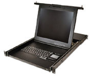 Vertiv ECS17 rack console 43.2 cm (17") 1280 x 1024 pixels Black