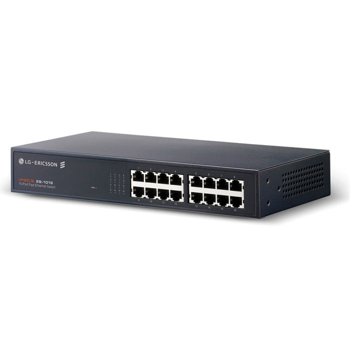 LG ES-1016 network switch Unmanaged Black