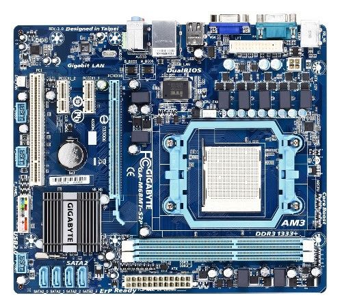 GIGABYTE GA-M68MT-S2P NVIDIA nForce 630a Socket AM3 micro ATX