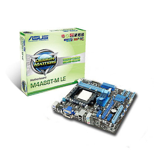 ASUS M4A88T-M LE motherboard AMD 880G Socket AM3 micro ATX
