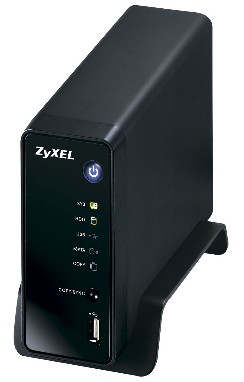 Zyxel NSA210 NAS/storage server 0 TB Black
