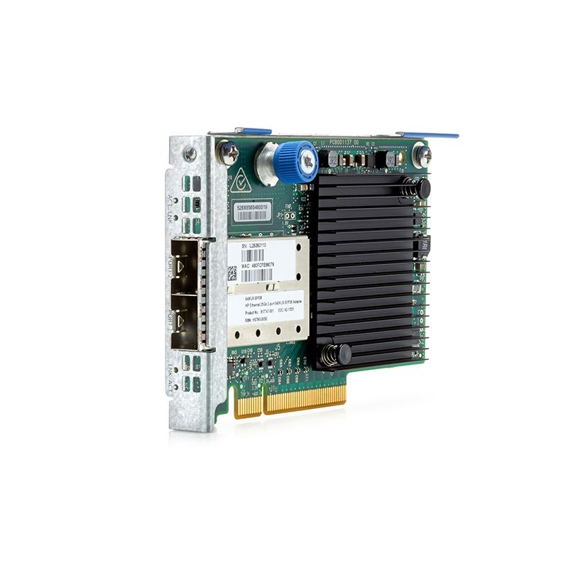 817749-B21, HPE Ethernet Adapter, 10/25Gb 2-port SFP28/FLR/No Fan & PSU