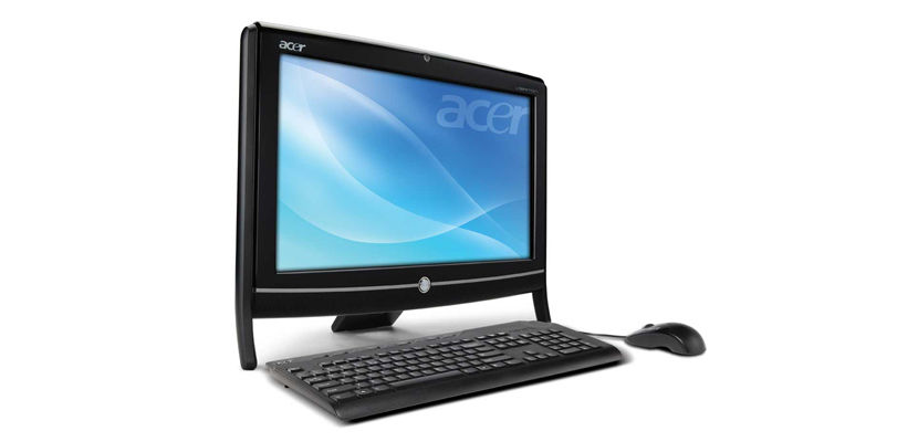 Acer Z290G Intel Atom® 47 cm (18.5") 1366 x 768 pixels All-in-One PC 2 GB Intel® GMA 950 Windows 7 Professional Black