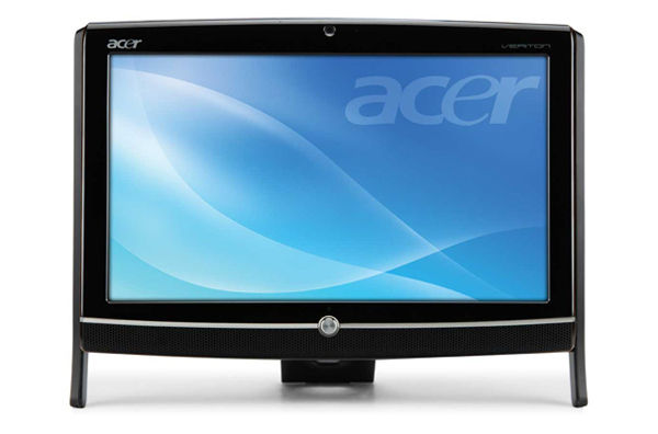 Acer VZ290G-UD525W Intel Atom® D525 47 cm (18.5") 1366 x 768 pixels Touchscreen 2 GB DDR3-SDRAM 320 GB Intel® GMA 3150 Windows 7 Professional Black, Silver