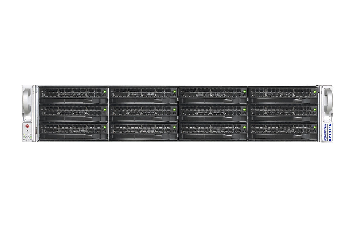 NETGEAR ReadyNAS 4200 Rack (2U) Intel® Xeon® 8 GB 12 TB Black