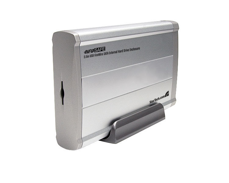 StarTech.com SAT3510U2F storage drive enclosure Silver 3.5"