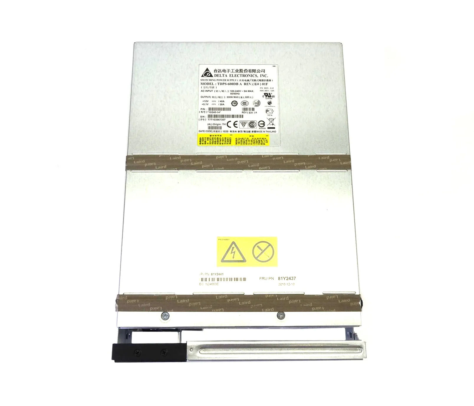 81Y2437 - IBM 600-Watts Power Supply For DS4700 / EXP810