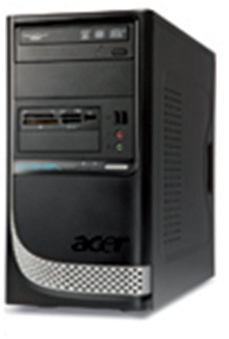 Acer Extensa E470 Intel® Pentium® E5800 3 GB DDR3-SDRAM 320 GB Intel® GMA X4500 Windows 7 Home Premium Tower PC Black