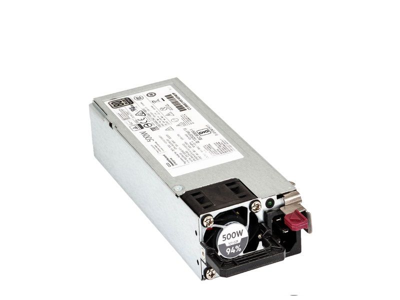 827608-B21 - HP 500W 80+ Platinum Hot-Plug Redundant PSU DL380 Gen10