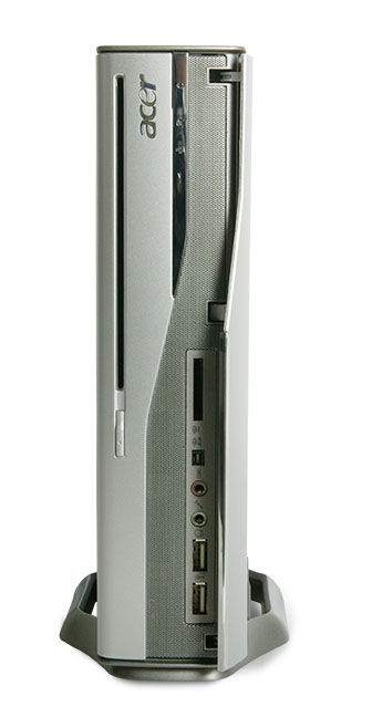 Acer Aspire L100_250 AMD Athlon 3800+ 1 GB DDR2-SDRAM 250 GB NVIDIA GeForce 6150 Windows Vista Home Premium SFF PC