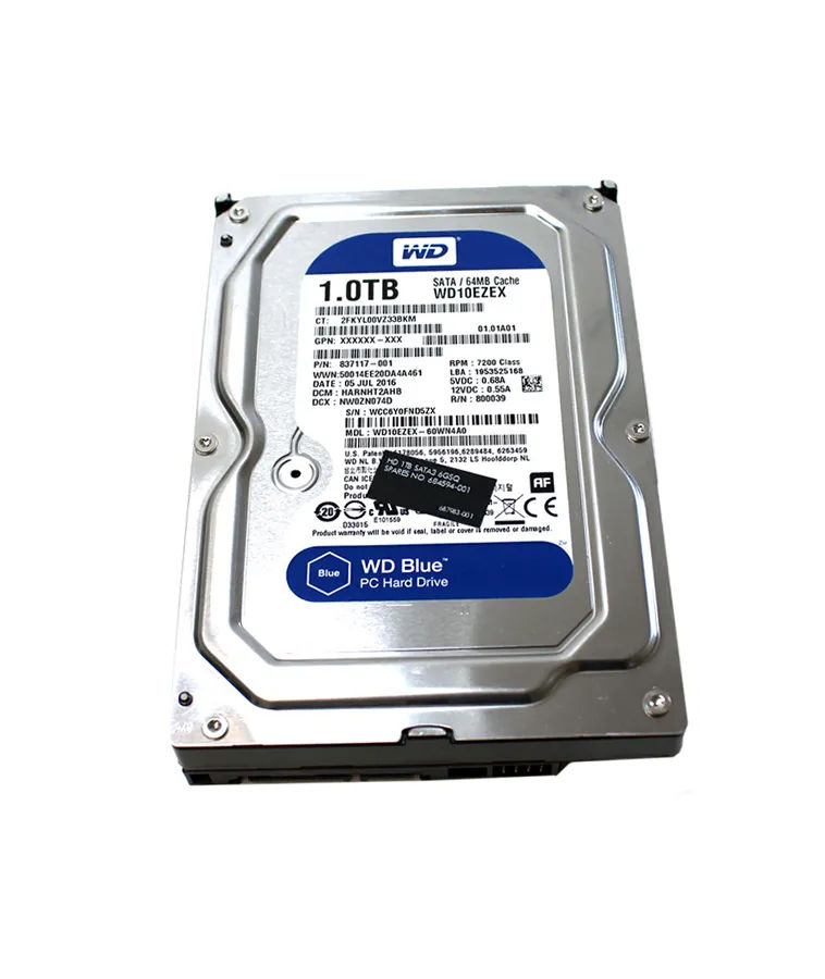 837117-001 - HP 1TB 7200RPM SATA 6Gb/s 3.5-in Hard Drive