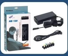 FSP Universal Notebook Adaptor power adapter/inverter 120 W Black