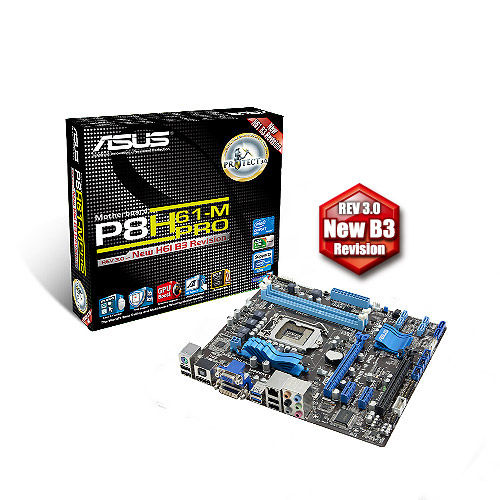ASUS P8H61-M PRO Intel® H61 LGA 1155 (Socket H2)