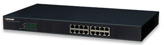 Intellinet 524087 network switch 1U Black