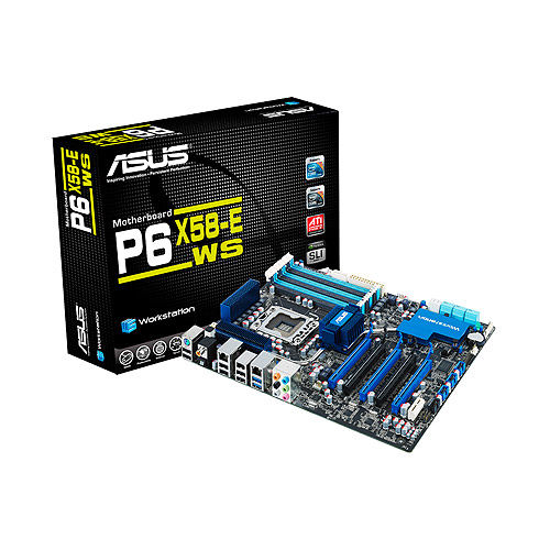 ASUS P6X58-E WS motherboard Intel® X58 Socket B (LGA 1366) ATX