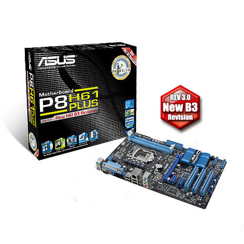 ASUS P8H61 PLUS Intel® H61 LGA 1155 (Socket H2) ATX