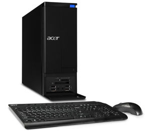 Acer Aspire 960 Intel® Core™ i3 i3-2100 4 GB DDR3-SDRAM 500 GB AMD Radeon HD 6450 Windows 7 Home Premium PC Black