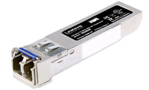 Linksys 100BASE-LX MINI-GBIC SFP network media converter 100 Mbit/s 1310 nm