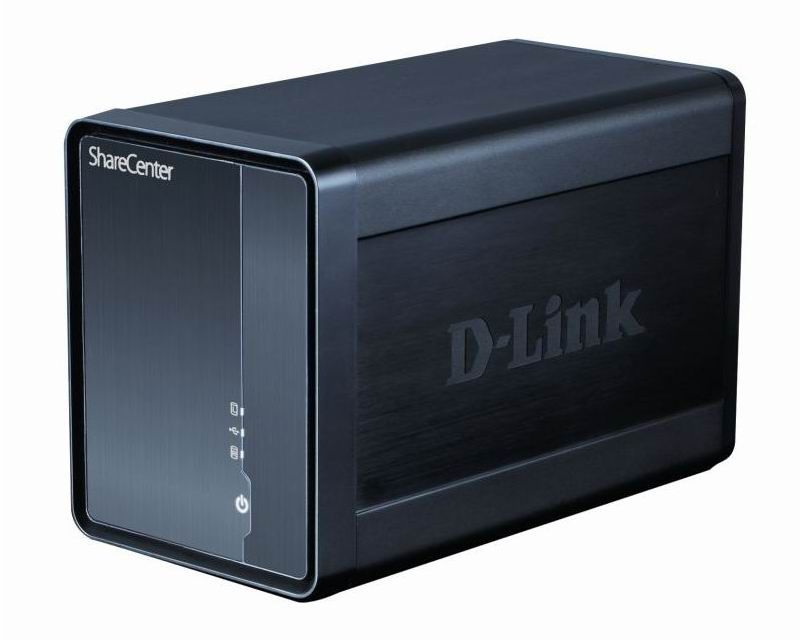 D-Link DNS-325-1TB storage drive enclosure Black 3.5"